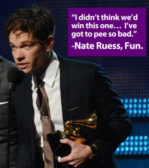 ... Awards - Show | Grammys 2013: Best Celebrity Quotes - Yahoo Music