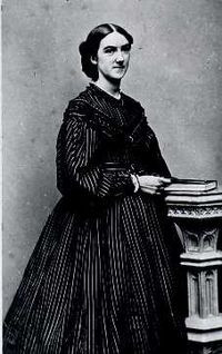 Miss Ellen Henrietta Swallow, photograph ca. 1864