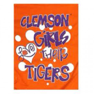 Clemson girls love their Tigers.