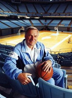 Dean Smith, the legendary coach of the UNC Tar Heels for 36 years, is ...