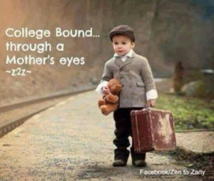 College bound through a Mother's eyes.