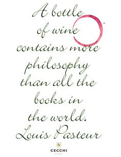wine quote by Louis Pasteur wines, books, wine quotes, loui pasteur ...