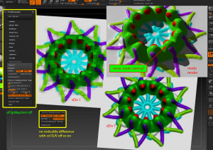 Topic vector displacement