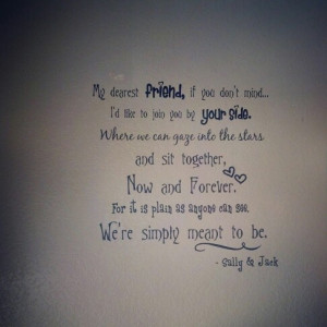 Jack And Sally Love Quotes Jack and sally .. love