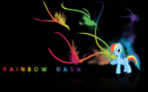 Rainbow Dash Wallpaper, An awesome wallpaper with Rainbow Dash!