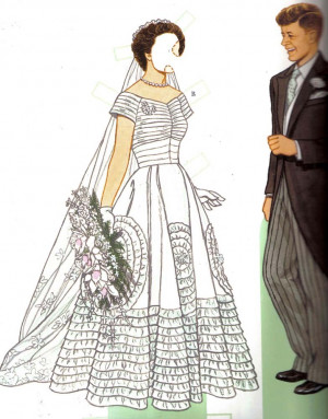 Tom Tierney Jacqueline Kennedy Onassis Paper Dolls