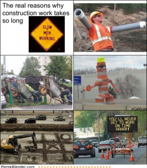 The real reason why construction work takes so long