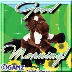 Good Morning Lion Webkinz Gif