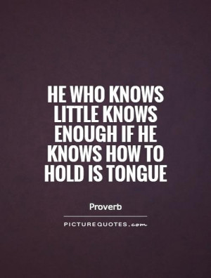 Proverb Quotes Think Before You Speak Quotes