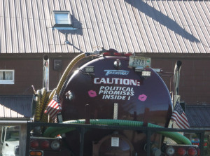 Funny Quote on Septic Truck by TheGreatWiseAss