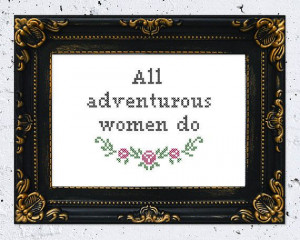 ... adventurous women do