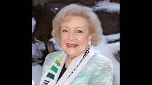 Actress Betty White Friday