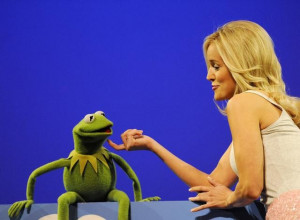 to Emily singing with Kermit the Frog?