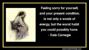Daily Quotes...feeling sorry.
