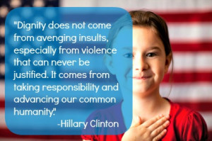 avenging insults, especially from violence that can never be justified ...