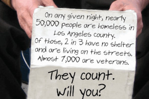 Counting and Identifying Unsheltered Homeless People