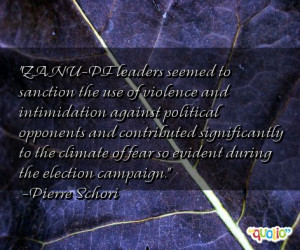 ZANU-PF leaders seemed to sanction the use