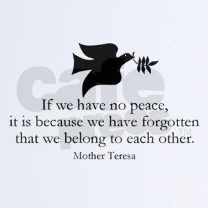 Mother Teresa Peace Quotes