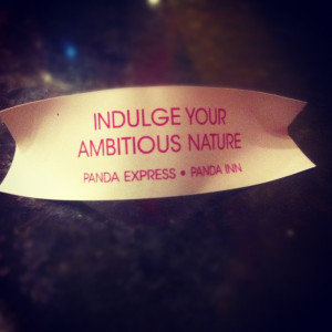 Quote - Indulge Your Ambitious Nature.