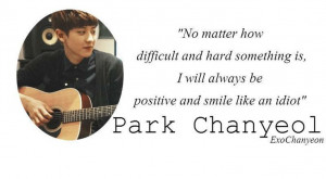 Chanyeol exo quote