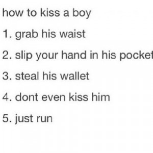 How to Kiss a Boy