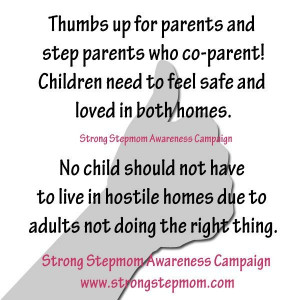 Co parent with out damaging your children