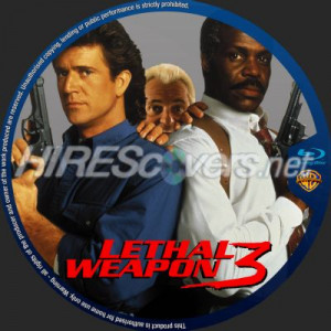 Custom DVD BluRay label Cover Art - Blu-ray Labels - L / Lethal Weapon