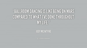 Quotes About Ballroom Dancing