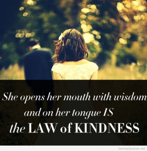 Open mouth with wisdom