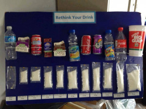 Beaucoup ou pas beaucoup de sucre dans vos boissons?