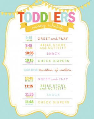 Wall Art, Printables Nurseries, Classroom Schedule, Daycare Schedule ...