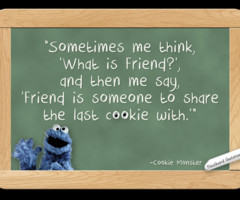 Cookie Monster Quotes Friend Cookie monster quotes friend