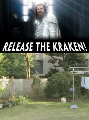 Best GIFS Release The Kraken