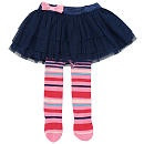 Truly Scrumptious Girls' Playette Tulle Skirt and Tights Set - Heidi ...
