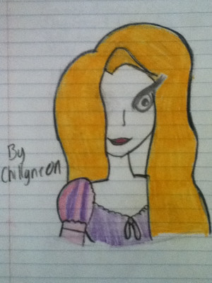 Disney Princess My drawing of Rapunzel