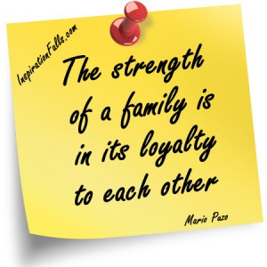 The strength of a family