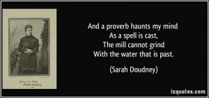 More Sarah Doudney Quotes