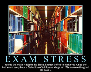 Funny Quotes About Exams Stress