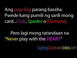 Sad Love Quotes And Sayings Tagalog