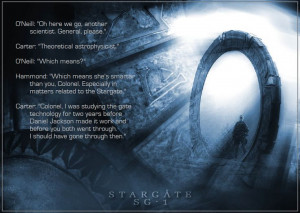 quote meme of Stargate SG1 I made