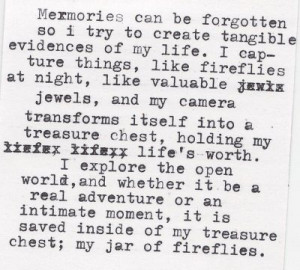 fireflies, memoris, quote