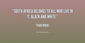 Quotes About South Africa
