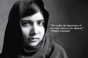 Malala and the silencing of her voice