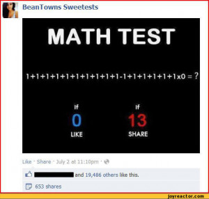 Funny Humor Pictures Math Test