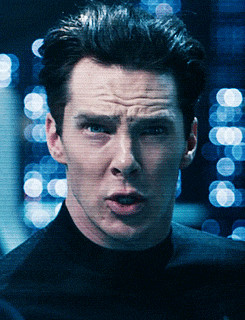 my gifs ugh Benedict Cumberbatch star trek khan star trek into ...