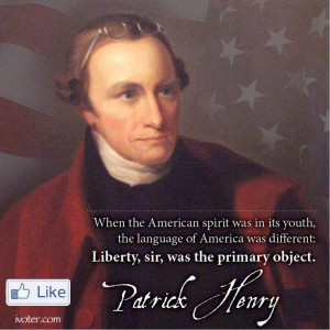 Patrick Henry Quotes