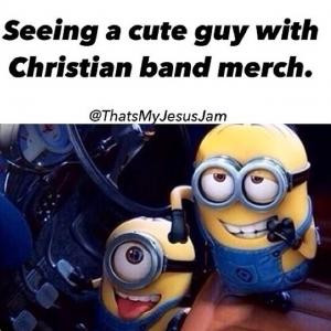 guy with christian band merch save to folder funny jokes christian ...