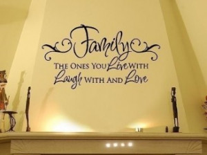 Family Wall Decals - Live Laugh Love Vinyl Wall Decal Quote Lettering ...