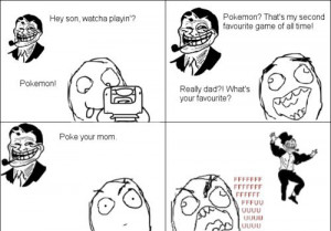 Troll Dad Comic Pokemon !