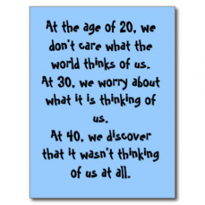 Funny Quotations About Turning 40